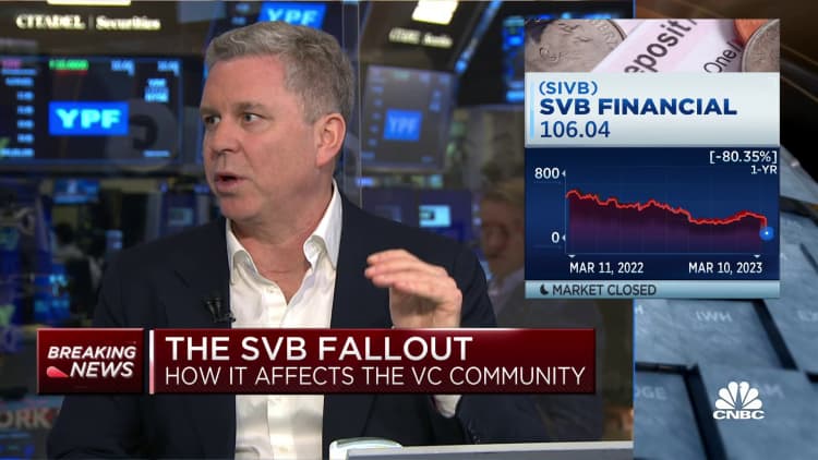 Habrá mucha ansiedad por SVB en los próximos días, dice Rich Heitzmann de FirstMark Capital.