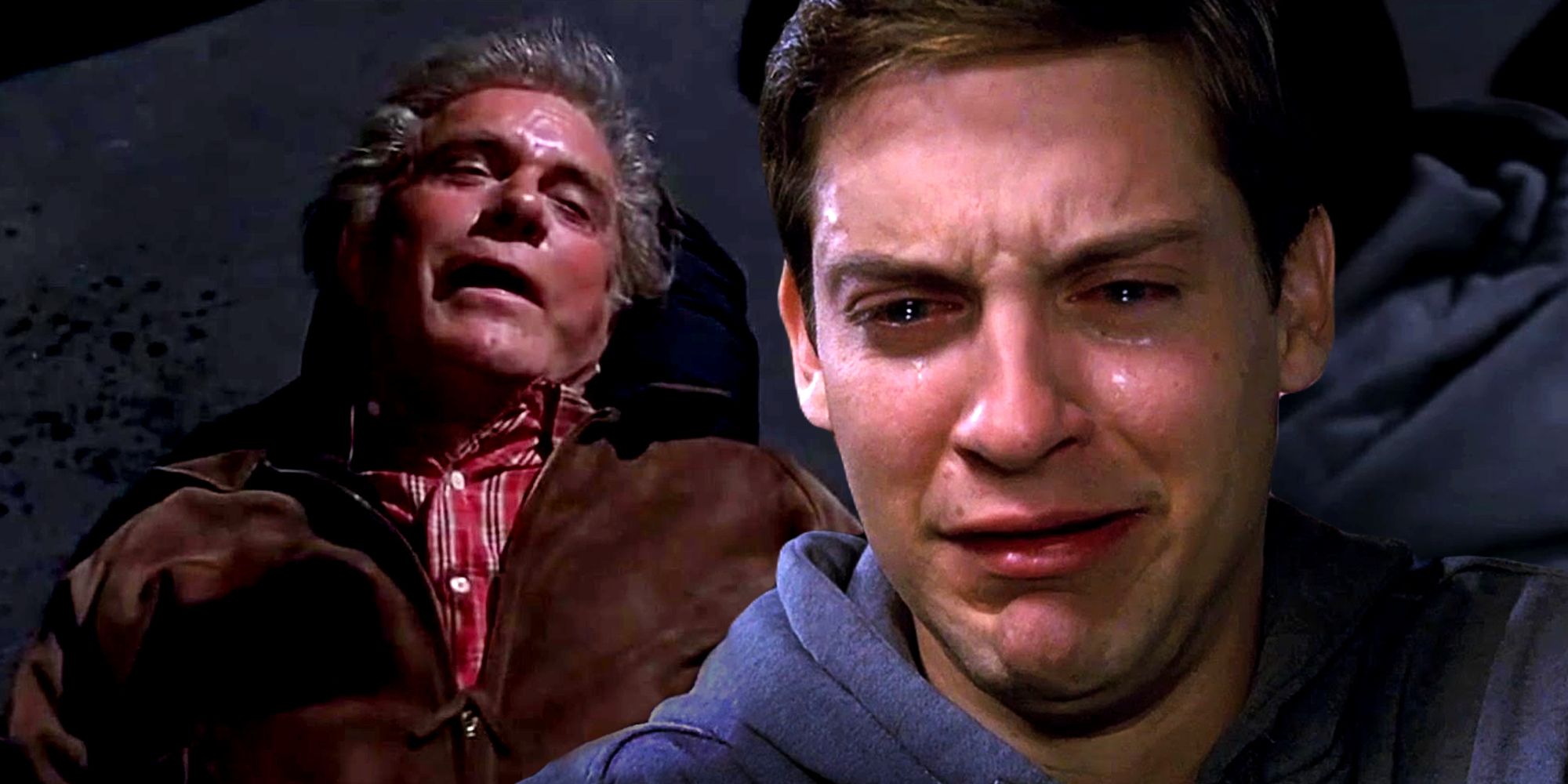 Peter Parker de Tobey Maguire y la muerte del tío Ben en Spider-Man 2002