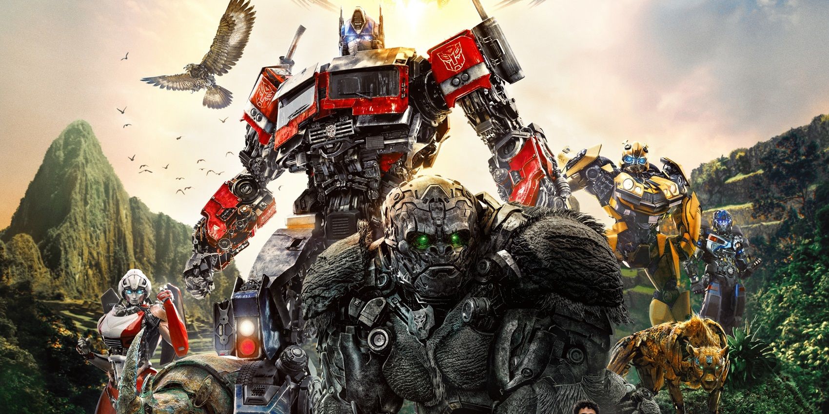 El cartel de Transformers Rise of the Beasts