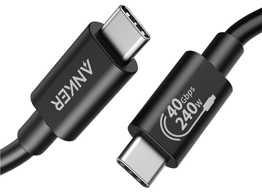 Cable Anker 515 USB-C a USB-C (USB4): el mejor cable USB4 para velocidad y carga