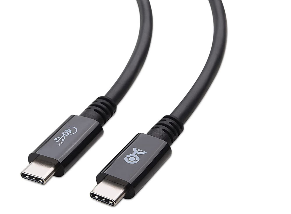 Cable Matters Cable USB4 Thunderbolt 4 (0,8 m): el mejor cable USB-C de 100 W y 40 Gbps