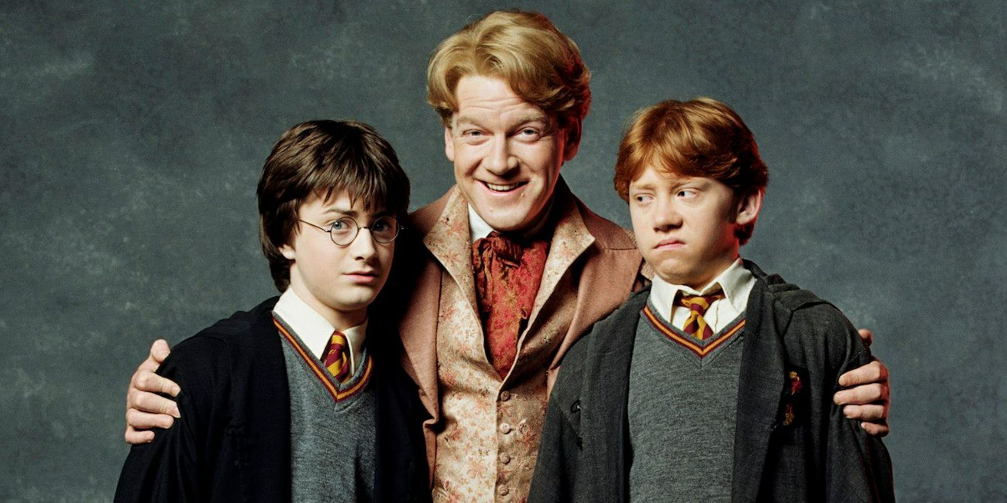 Harry Potter y Ron con Lockhart (1)