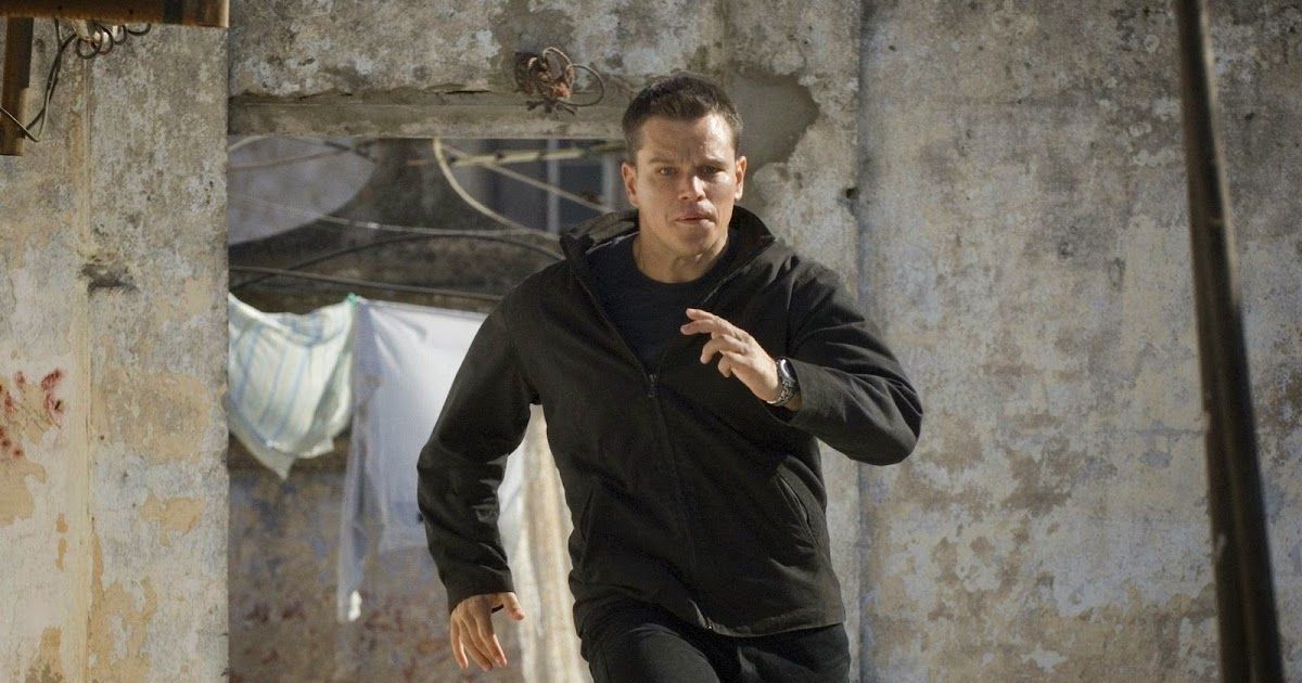 The Bourne Ultimatum Jason Bourne/Matt Damon running