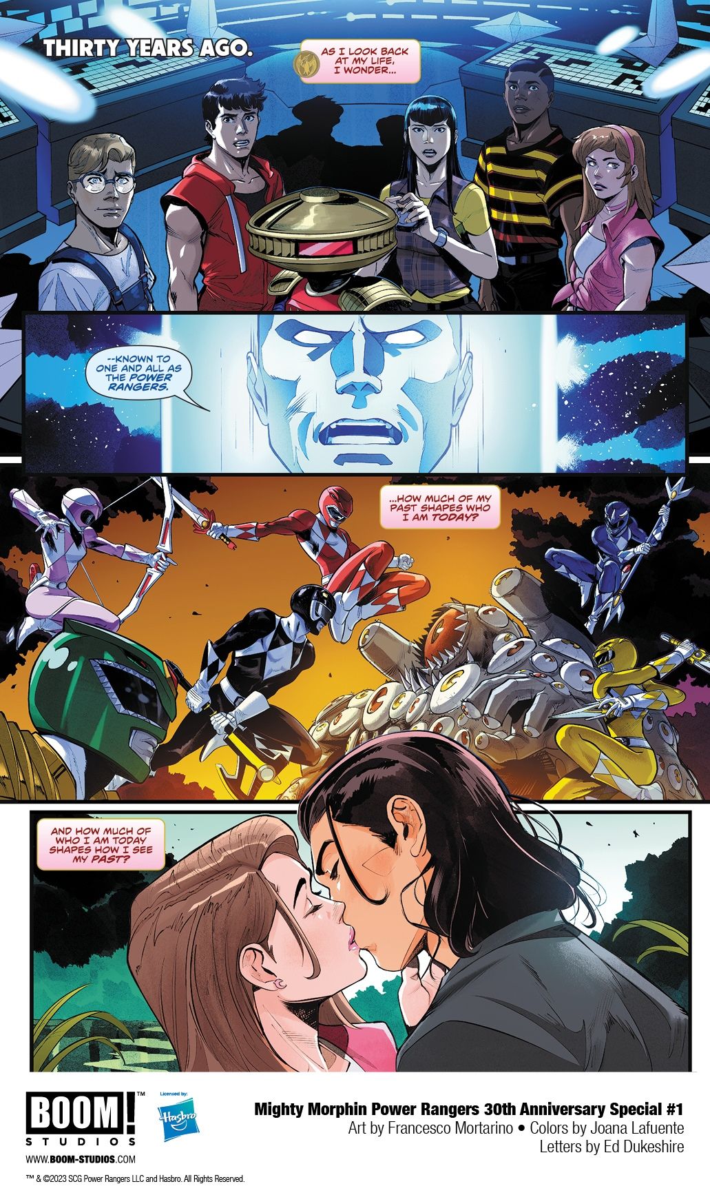 Avance del cómic del 30 aniversario de Mighty Morphin Power Rangers 5-1