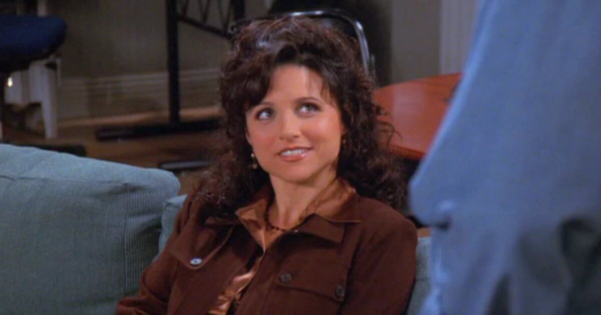 Julia Louis-Dreyfus as Elaine Benes in Seinfeld
