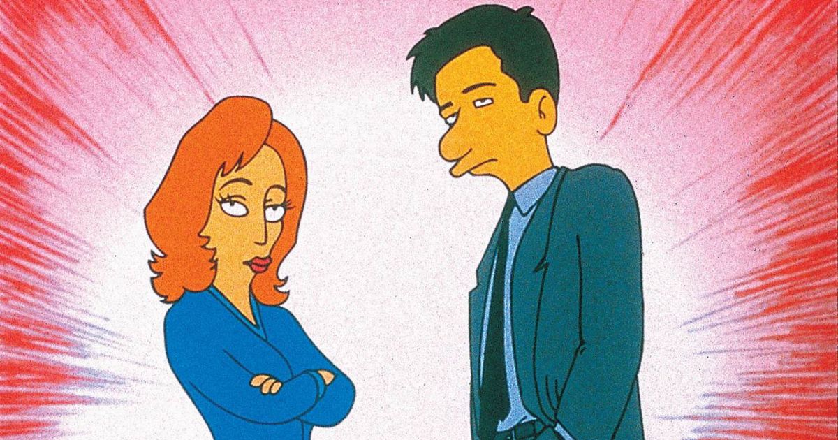 Los Simpson Mulder y Scully