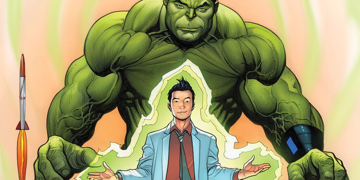 Amadeus Cho se convierte en Hulk.