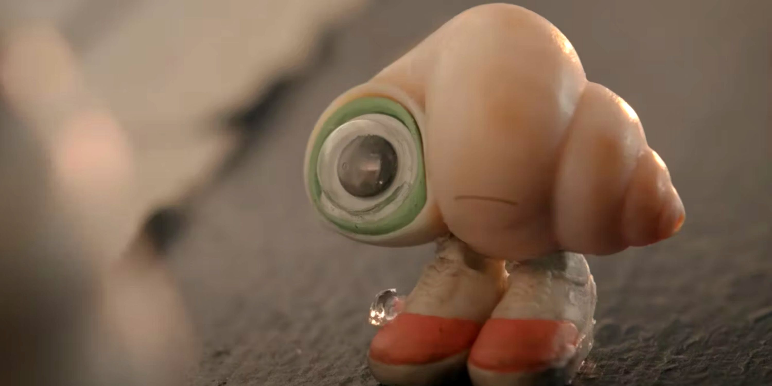 Marcel the Shell with Shoes On character