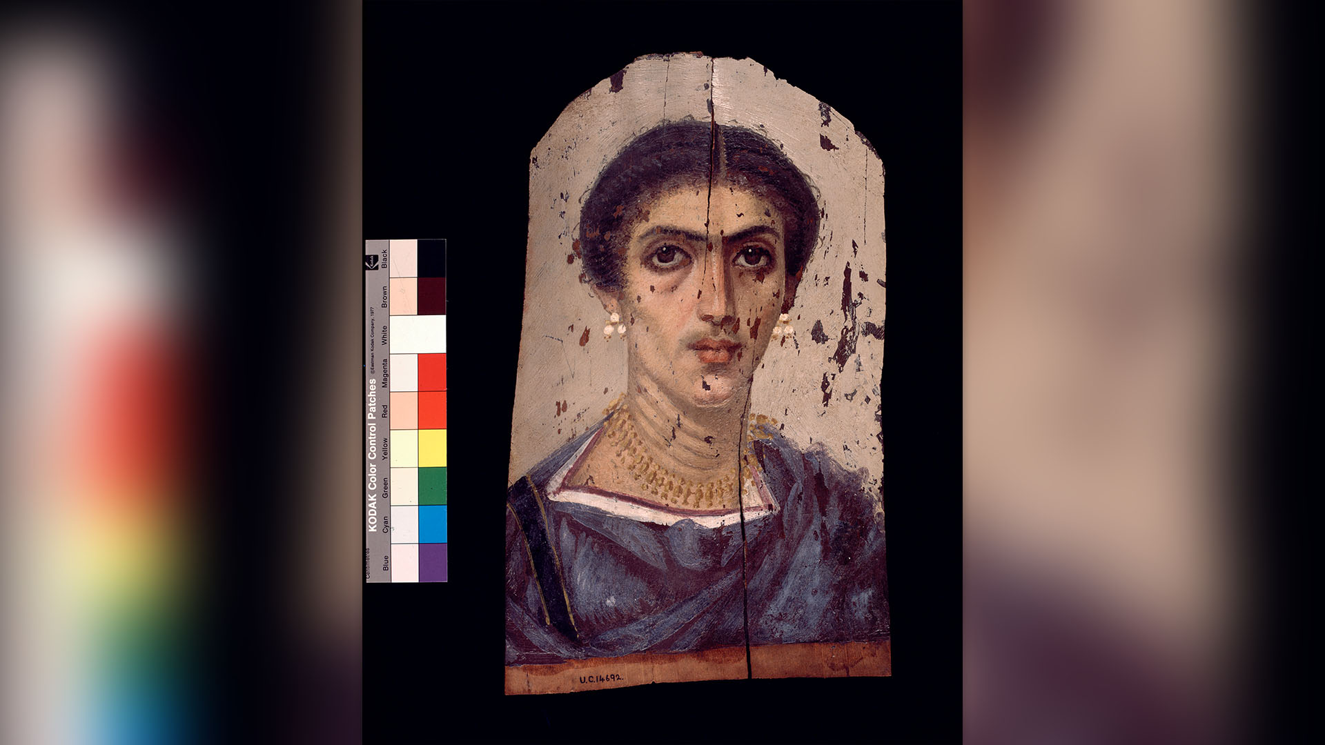 El retrato de esta mujer fue pintado en algún momento entre el 160 y el 190 d.C.
