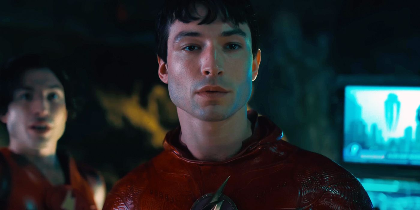 Ezra Miller se vistió para salvar el mundo en The Flash