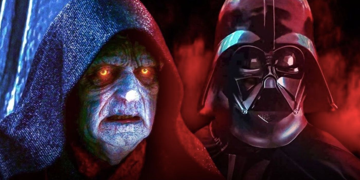 Darth Vader y Palpatine.