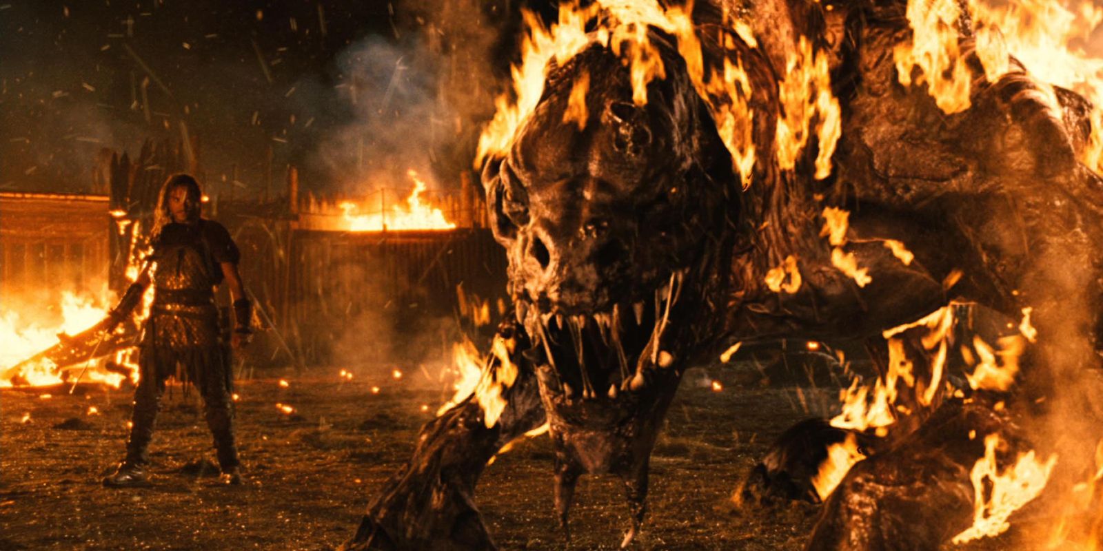 Alien Dragon On Fire in Outlander 2008.
