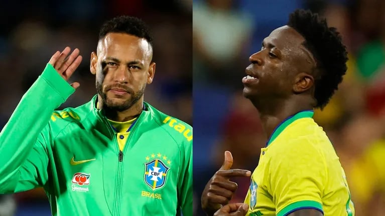 Argentina vs.  Brazil: why Vinícius and Neymar don't play (Photos: Reuters)