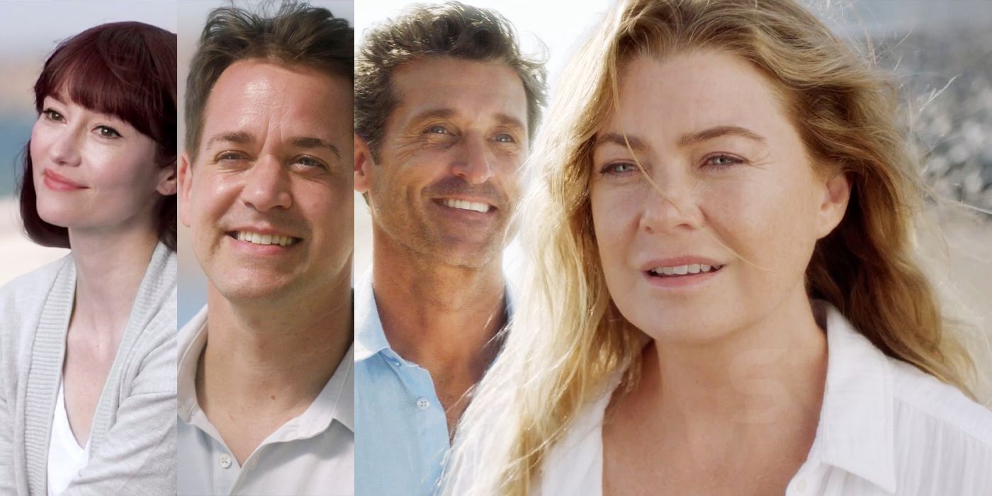 Cada personaje que Meredith vio en la playa ¿por qué?