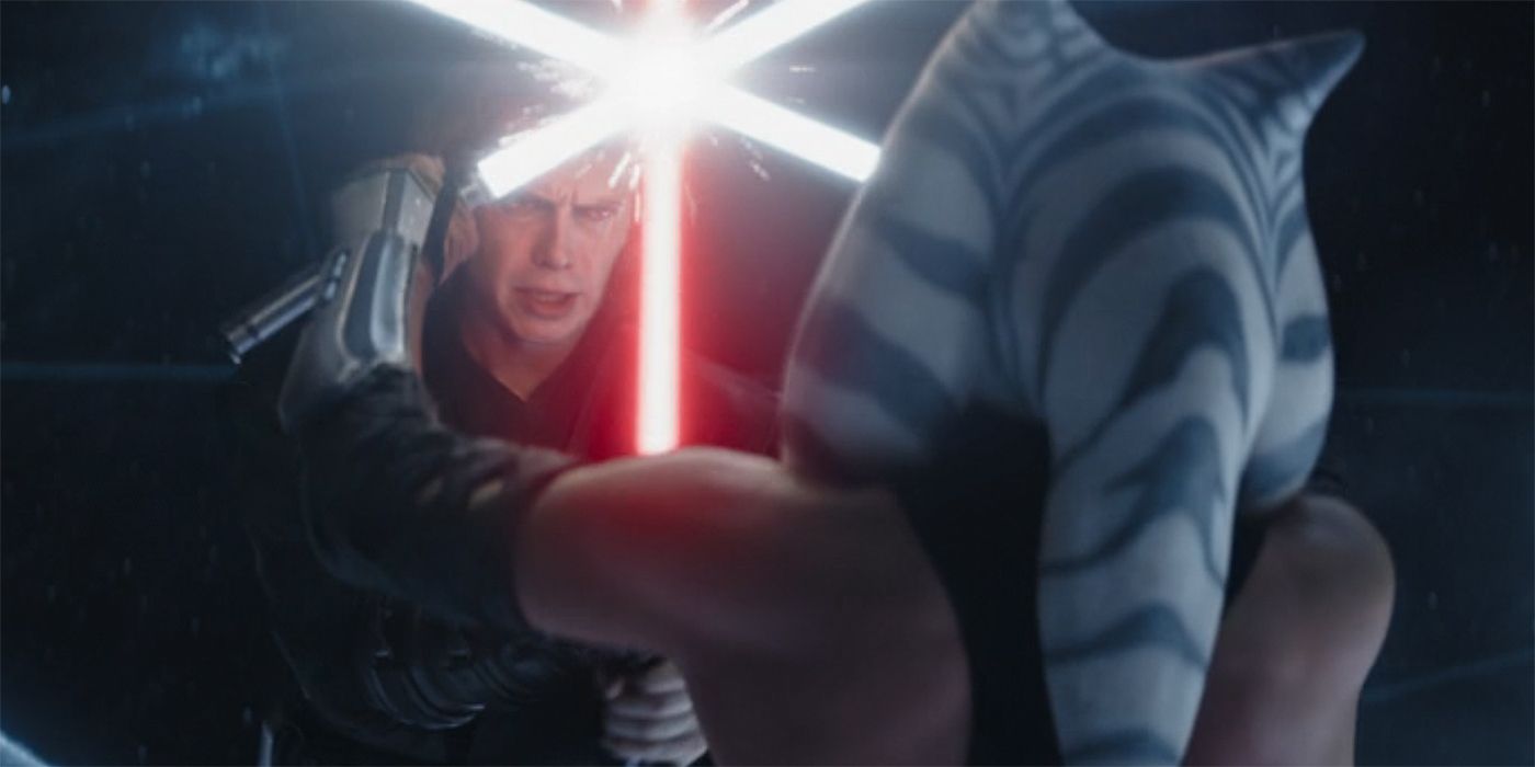 Hayden Christensen como Anakin Skywalker en Ahsoka