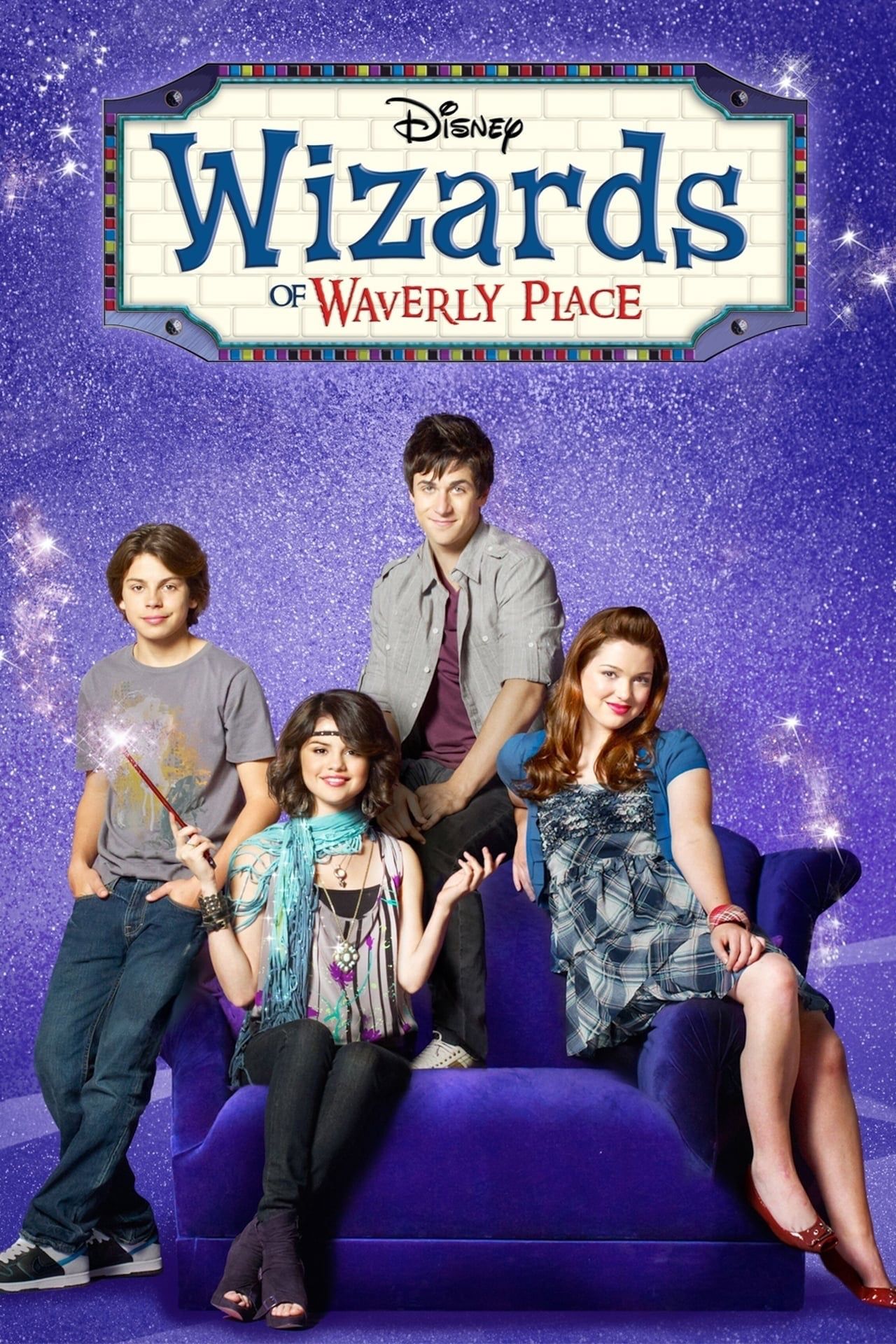 Póster Los magos de Waverly Place serie de televisión