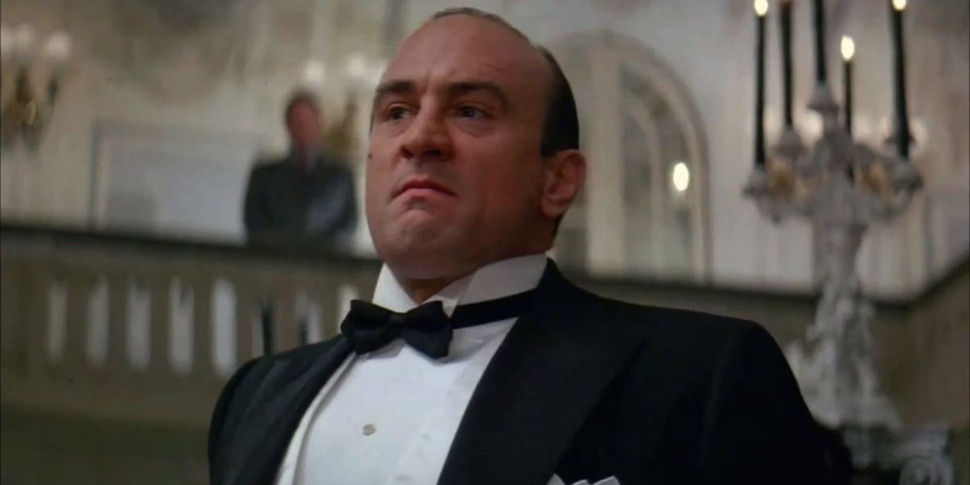 De Niro como Al Capone en Los Intocables