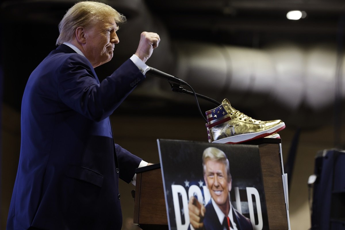 Donald Trump en la Sneaker Con
