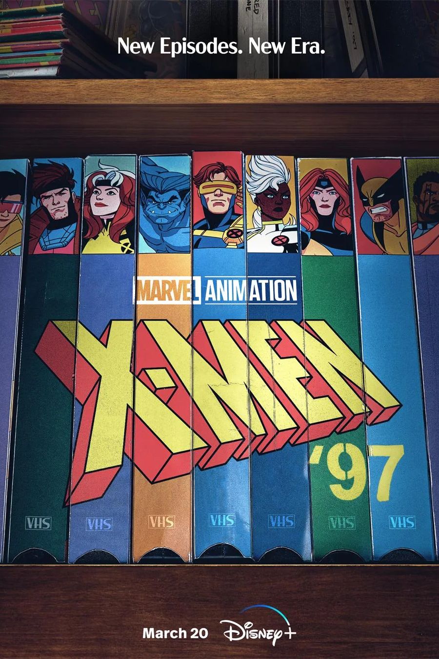 Póster Serie de TV X-Men 97 Disney Plus