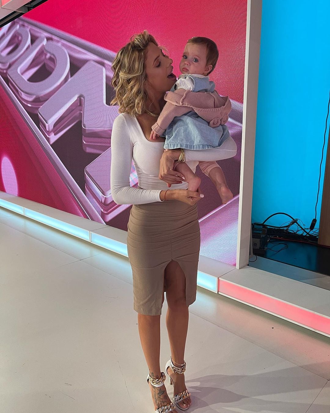 Tamara Bella and her 9-month-old baby