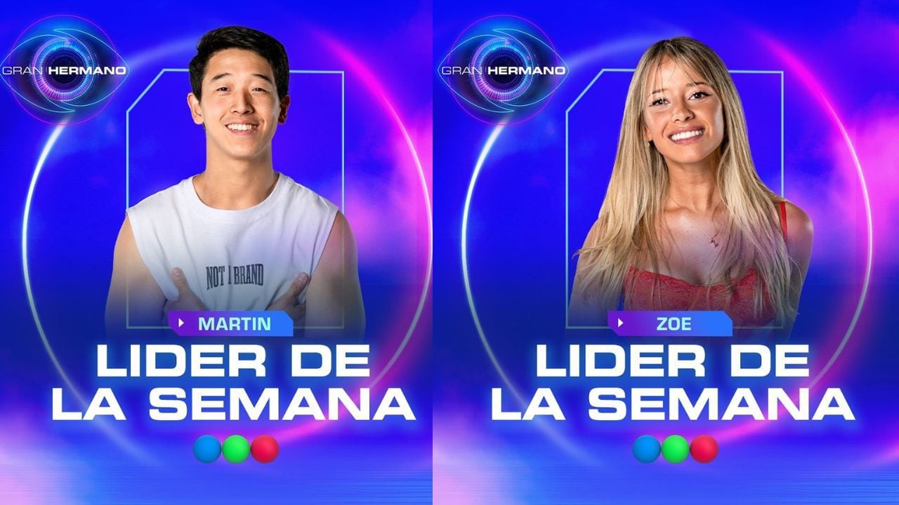 Martín Ku and Zoe are the leaders of the week in Big Brother 2024.