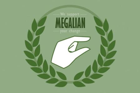 Logo del movimiento 'Megaliano' en Corea del Sur