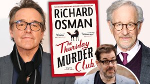 Chris Columbus, Steven Spielberg y 'The Thursday Murder Club' de Richard Osman (recuadro)