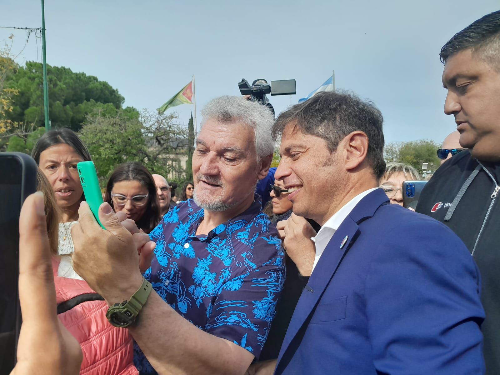 Governor Kicillof is already in Tres Arroyos to deliver the deeds