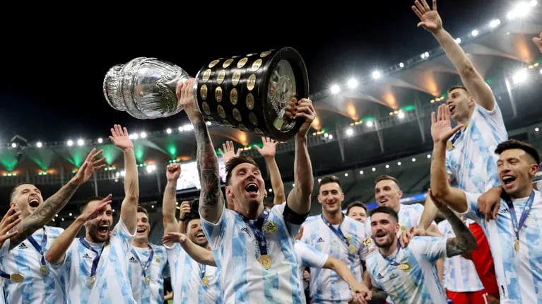 The Argentine National Team is part of Group A along with Chile, Peru and Canada.  (Photo: Reuters).