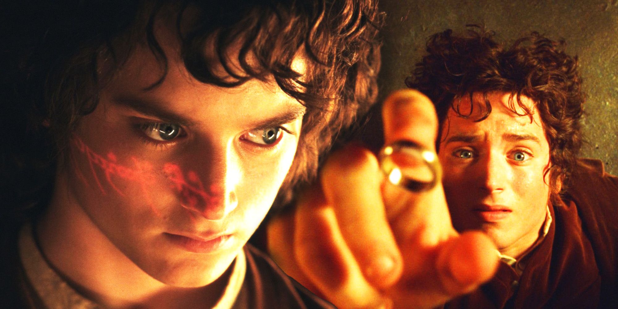 Elijah Wood como Frodo en El Señor de los Anillos