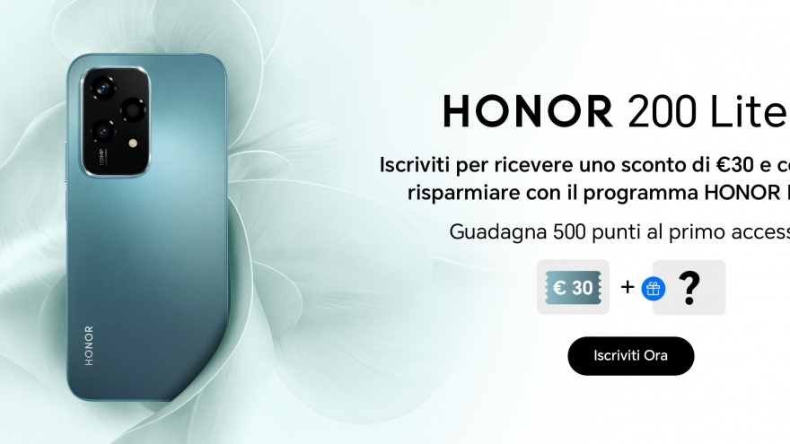 Honor 200 Lite oficial en Italia: el gama media de 108 megapíxeles ya está a la venta