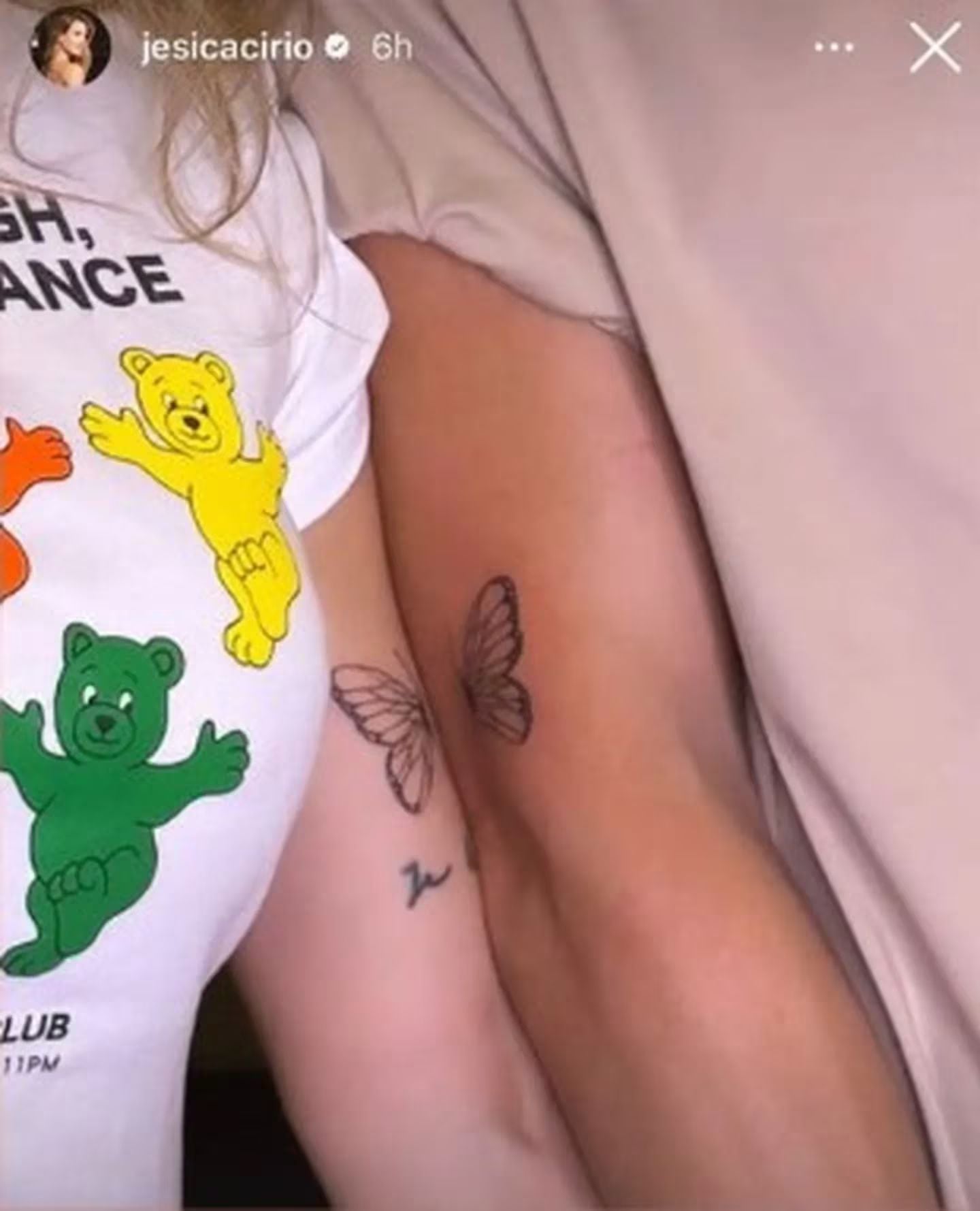 Jesica Cirio and her boyfriend got tattoos together
