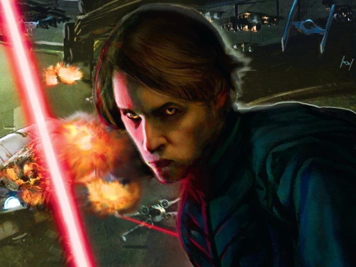 Darth Caedus en la portada de "Star Wars: El Legado de la Fuerza - Revelación."
